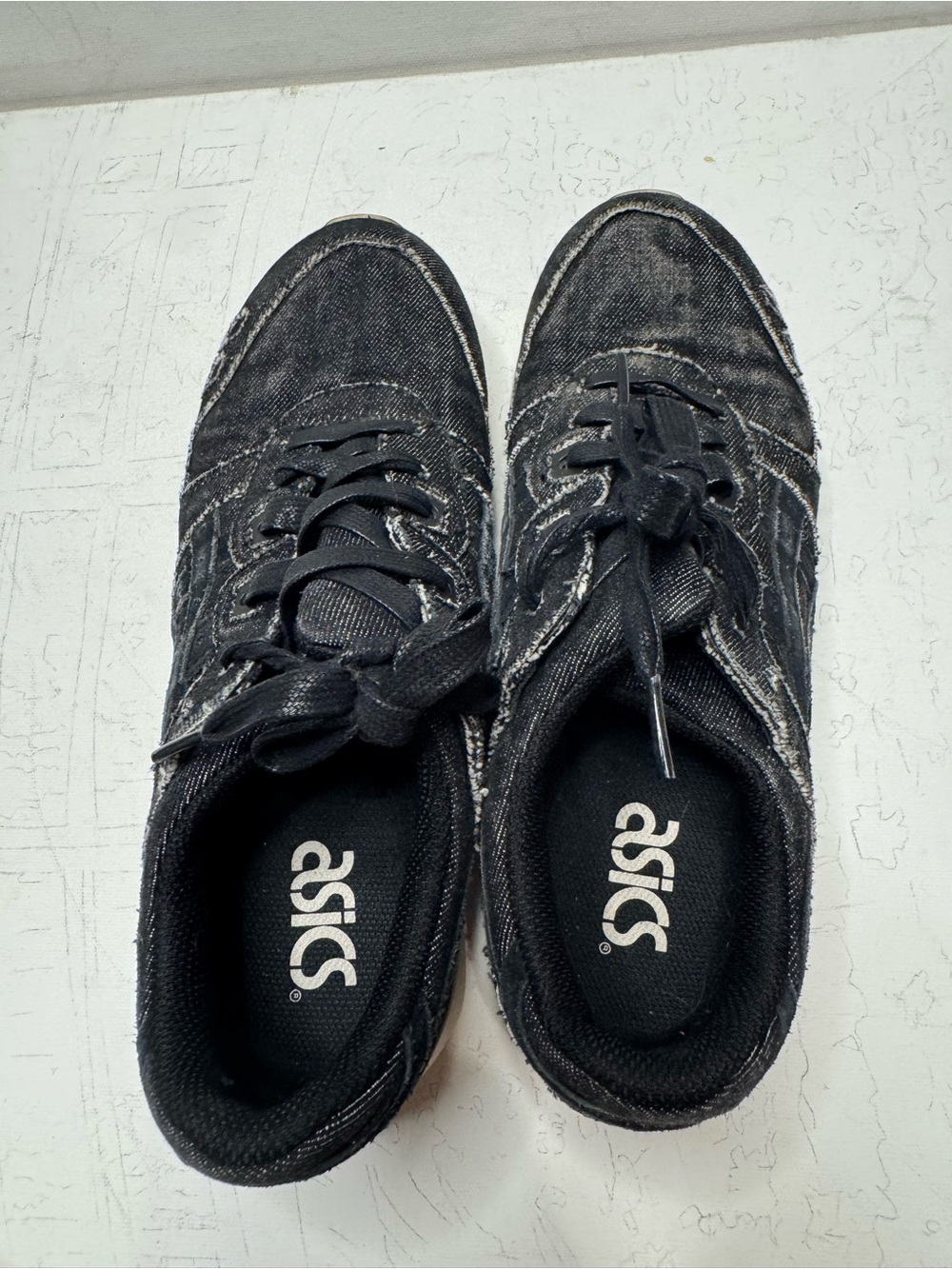 ASICS Black and Grey Men's Sneakers